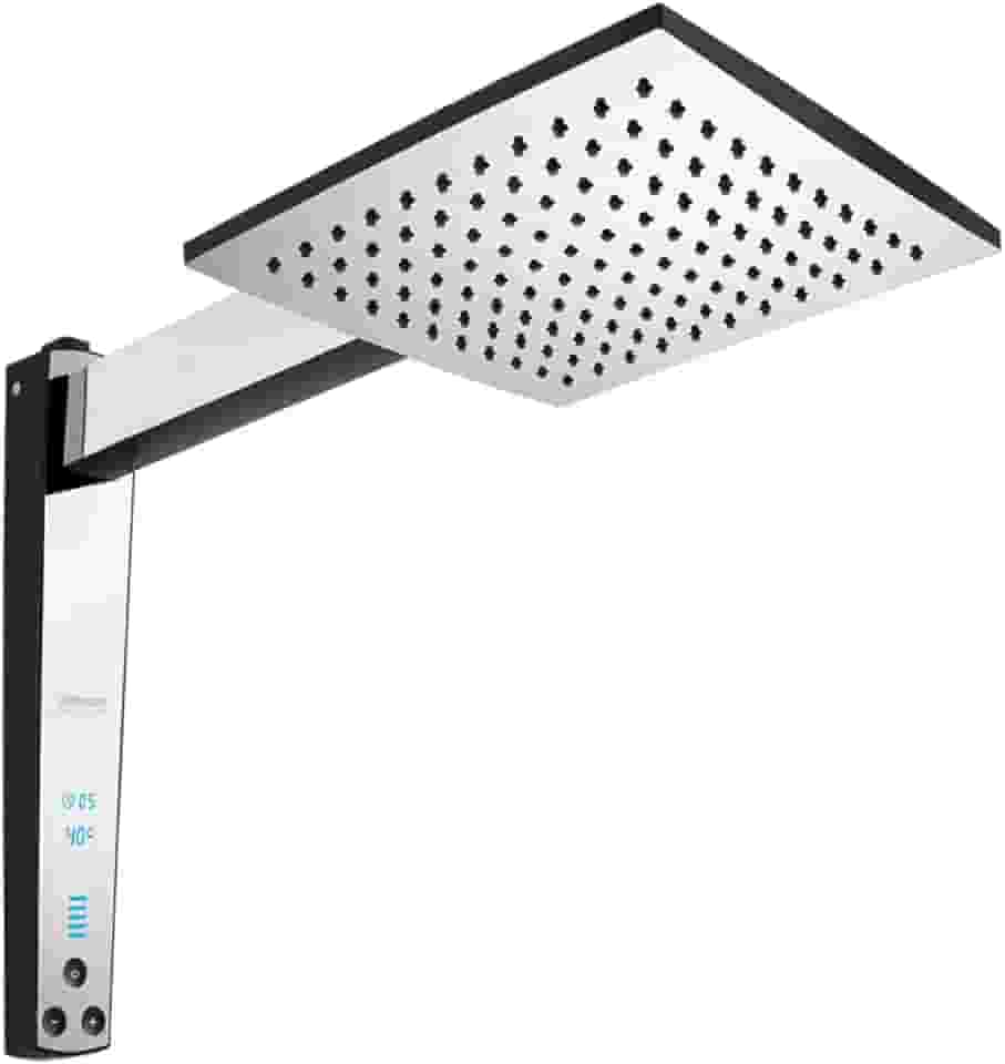 Chuveiro Acqua Century Digital Preto Cromado 220V 7500W Lorenzetti