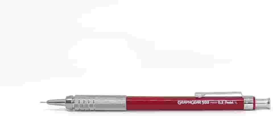 Lapiseira Graphgear 500 Pentel 0.3mm Marsala