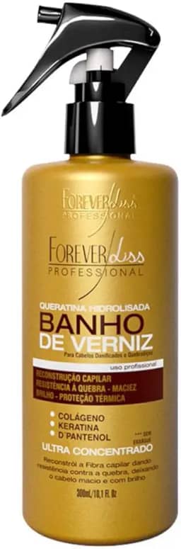 Hidratação Profunda Forever Liss Banho de Verniz Queratina
