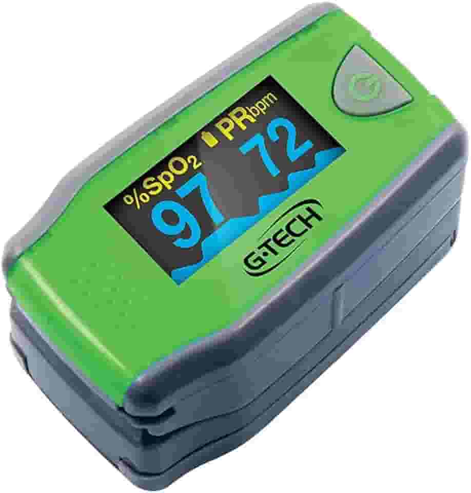 Oximetro De Dedo Digital Com Monitor Pediatrico G-tech
