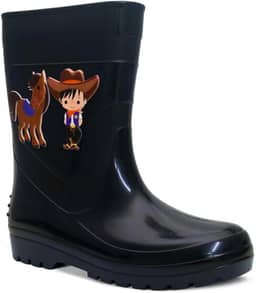 Bota Infantil Masculina Nº 25 ao 34 Botinha Galocha Menino Country Cowboy 09.49