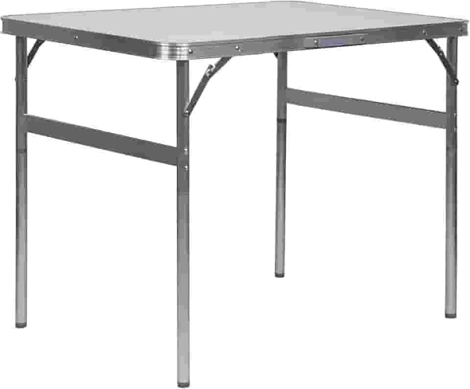 Mesa Dobrável De Alumínio Com Tampo De Mdf, 900 X 600 Mm Palisad