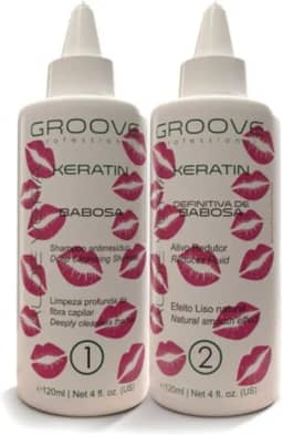 Kit Escova Definitiva Babosa Keratin 120ml Groove
