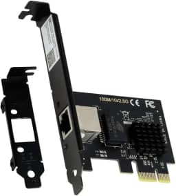 PLACA DE REDE 2.5G RJ45 PCI-E X1 PCYES LC2500-1P