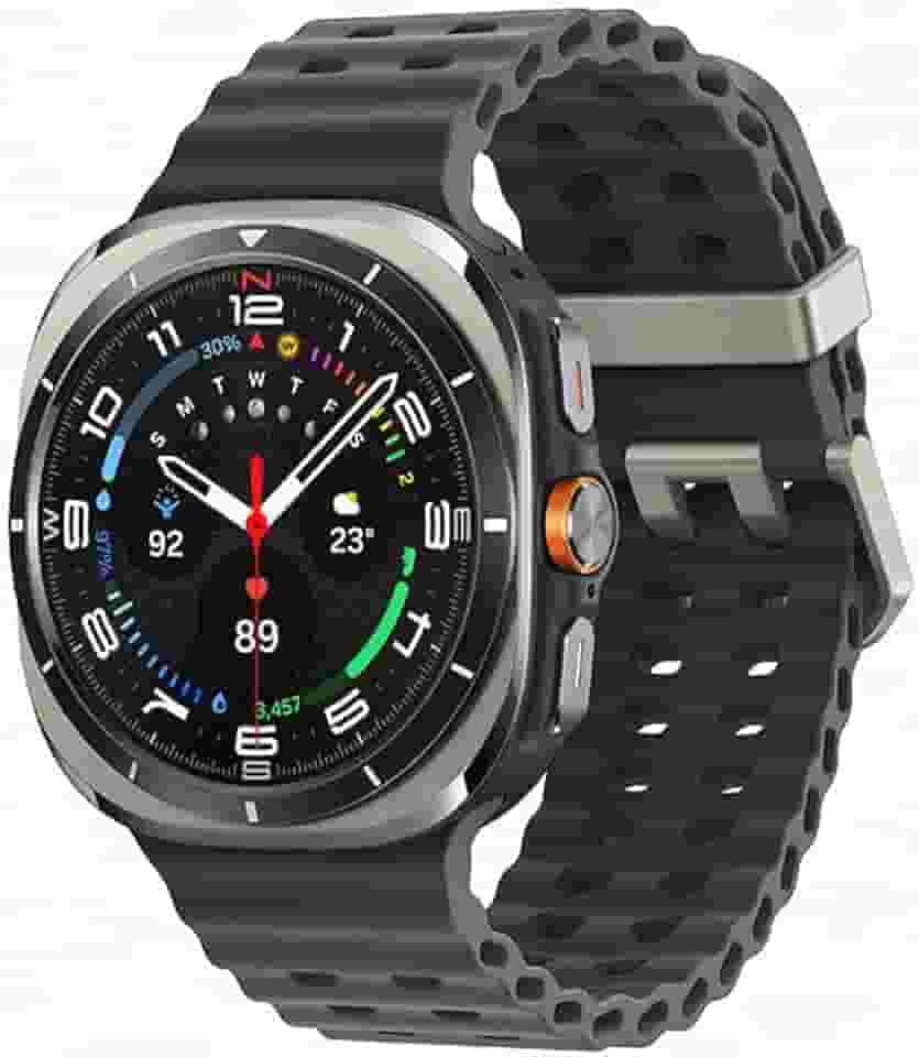 Samsung Galaxy Watch Ultra Smartwatch 47mm LTE, Galaxy AI, Titânio Aeroespacial, Titânio Prata
