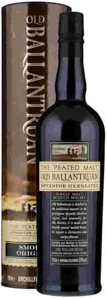 Whisky Old Ballantruan Smokey Original Turfado Intenso Teor 50% 700ml Escócia Single Malt
