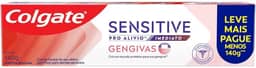 Colgate Creme Dental para Sensibilidade Sensitive Pro Alívio Imediato Gengiva 140g