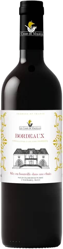 Vinho Francês AOP Bordeaux - Les Chais de Magellan, 750ml