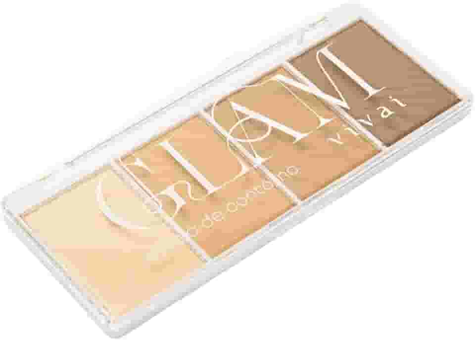 VIVAI PALETA CONTORNO GLAM 4 CORES 1204.1.1