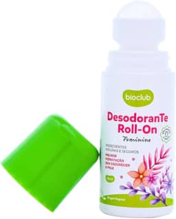 Desodorante Infantil Hipoalergênico Com Ingredientes Naturais Hidratante Não Mancha a Roupa e Protege a Pele Bioclub® Feminino 75ml