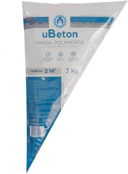 Argamassa Polimérica Cola Tijolo uBeton - Bisnaga 3 kg