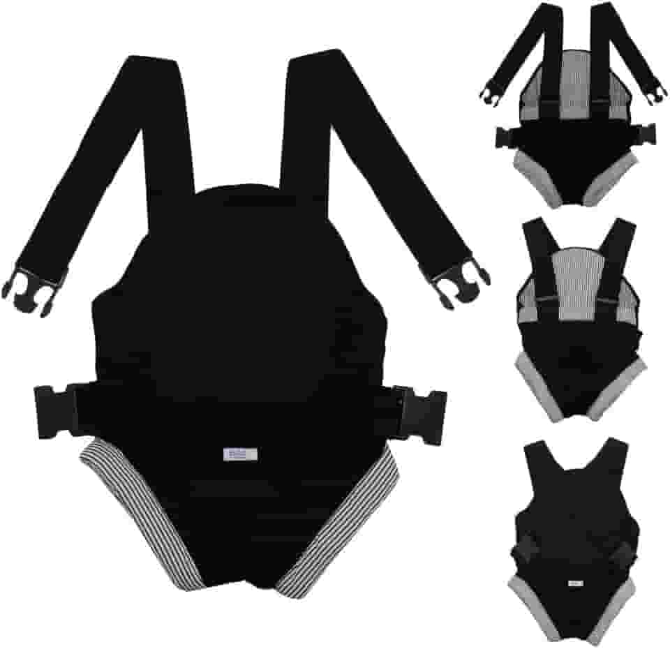 Canguru Click - Bebê Passeio - Suporta Até 15 Kg Preto