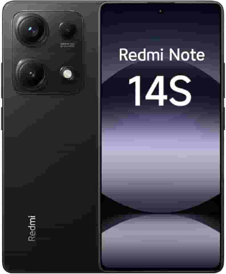 Xiaomi Redmi Note 14S 4G NFC 256gb 8GB Ram 6.67 Pol AMOLED Cor Preto Black MediaTek Helio G99-Ultra