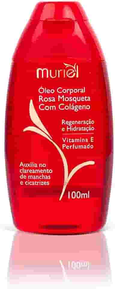 Óleo Corporal Rosa Mosqueta Com Colageno Muriel - 100ml