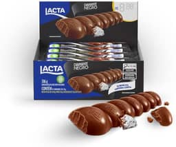 Chocolate Lacta Diamante Negro Caixa Com 12 Unidades De 28g