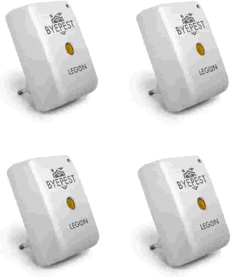 Kit c/ 4 Repelente Eletrônico Espanta Ratos E Morcegos ByePest Alcance 200m²