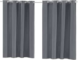 Cortina Blackout Corta Luz 220cm x 130cm - Cinza
