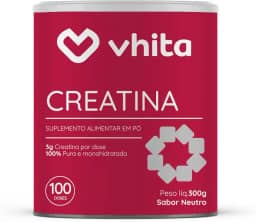 Creatina 300g Pura Monohidratada 100 doses Vhita