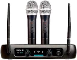 Microfone Sem Fio Duplo Vokal VWS 20 Plus