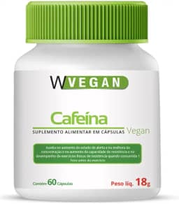 W Vegan Cafeina 200Mg 60 Capsulas Wvegan