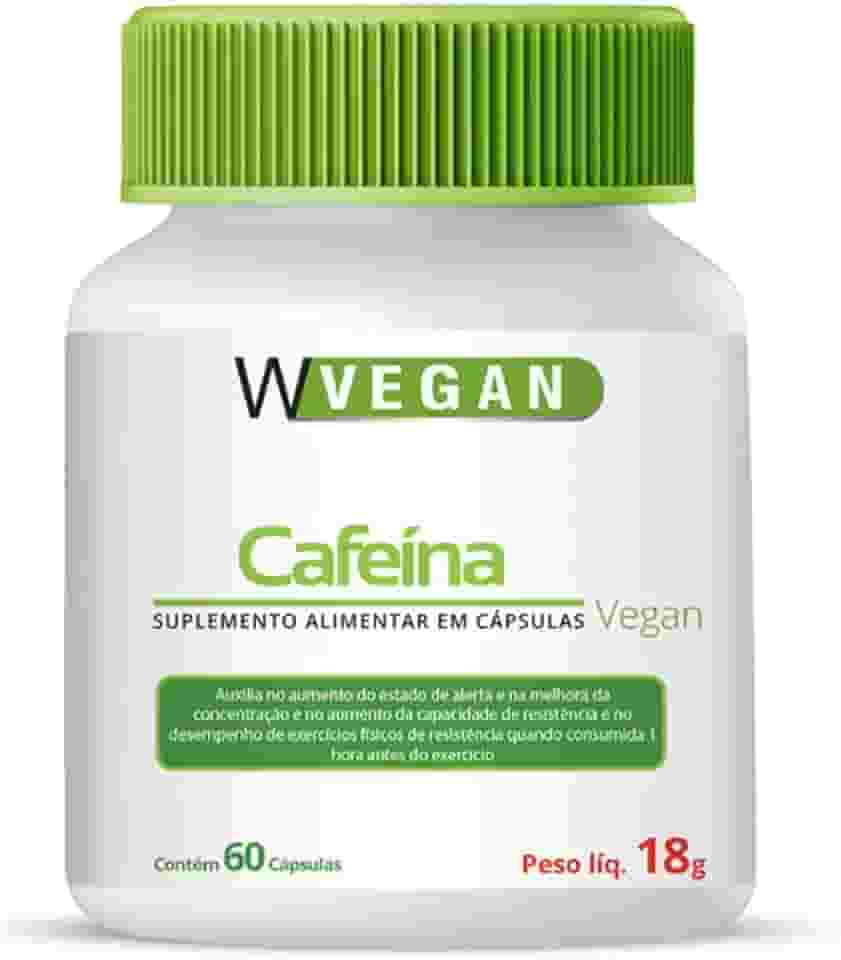 W Vegan Cafeina 200Mg 60 Capsulas Wvegan