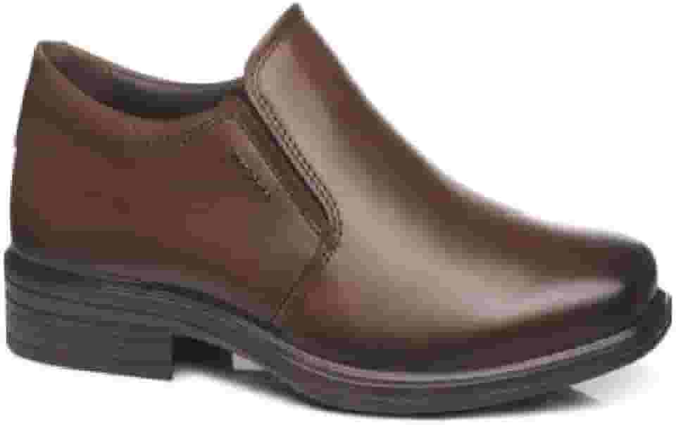 Sapato Pegada Social Em Couro Ref 124778-02 Marrom 041