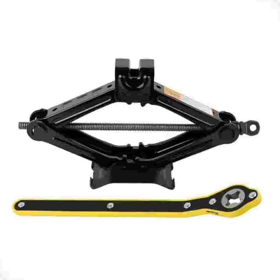 Macaco Sanfona Para Carros Reforçado 1,5t Mecânico Universal Sistema Catraca