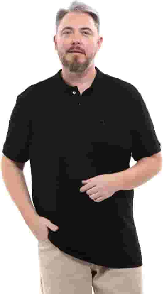 Camisa Polo Masculina Piquet Viscose Dry Leve Confortável