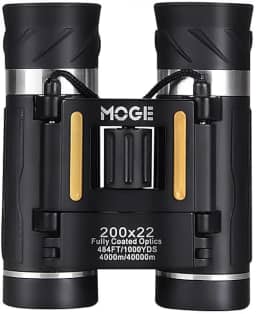 Binóculos Profissional Hd 200x22 30.000m & Visão Noturna,Binóculos