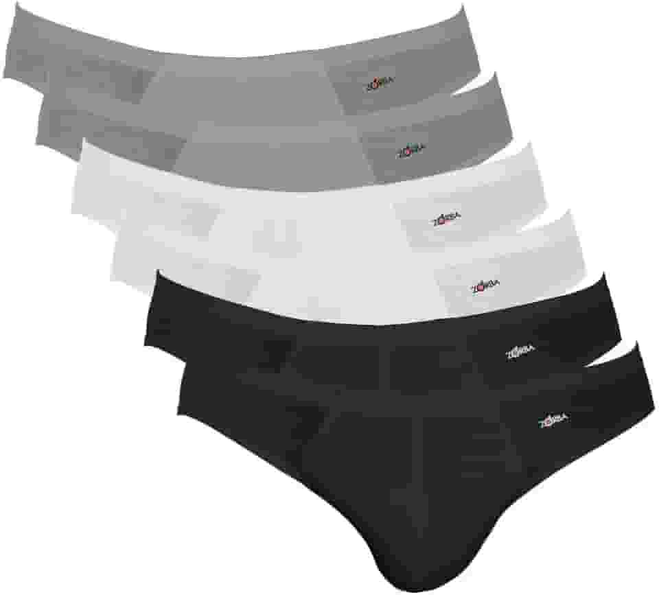 Kit 6 Cuecas Slip Algodão, Zorba, Masculino