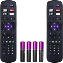 Kit 2 Controle Remoto Para AOC Smart TV Roku