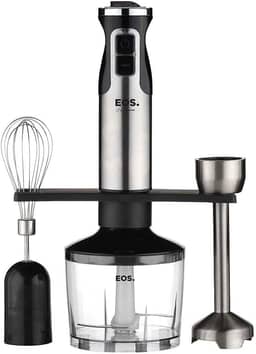 Mixer Eos 3 Em 1 12 Velocidades 850w Inox e Preto Emx03 110v