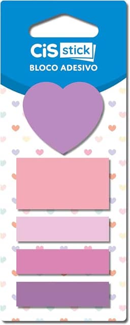 CIS Candy ST0401 Bloco Adesivo 5 modelos - 20 folhas por bloco