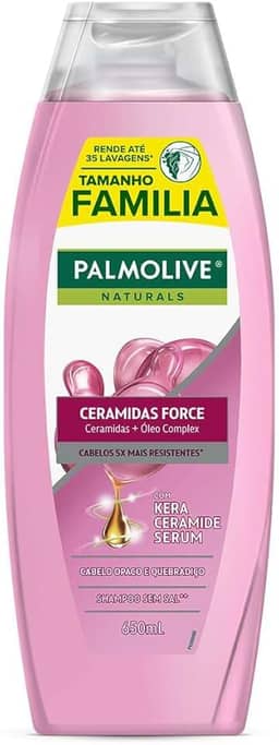Palmolive Shampoo Naturals Ceramidas 650Ml Cor: Rosa