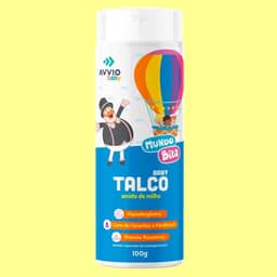 Talco Baby Infantil Assadura Amido De Milho: Mundo Bita 100g