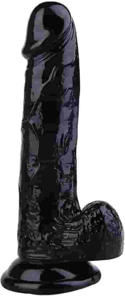 Pênis de Borracha com Ventosa e Saco Marrom Poseidon Pe07 capa peniana grossa dupla penetração protese realisticag Prótese Realística