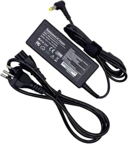 Fonte Carregador Para Notebook Acer Aspire 3 A315-51 A315-53 A315-56 19v 3,42A 65W Plug 5.5x1.7mm Pino Grosso Bivolt com Cabo de Força