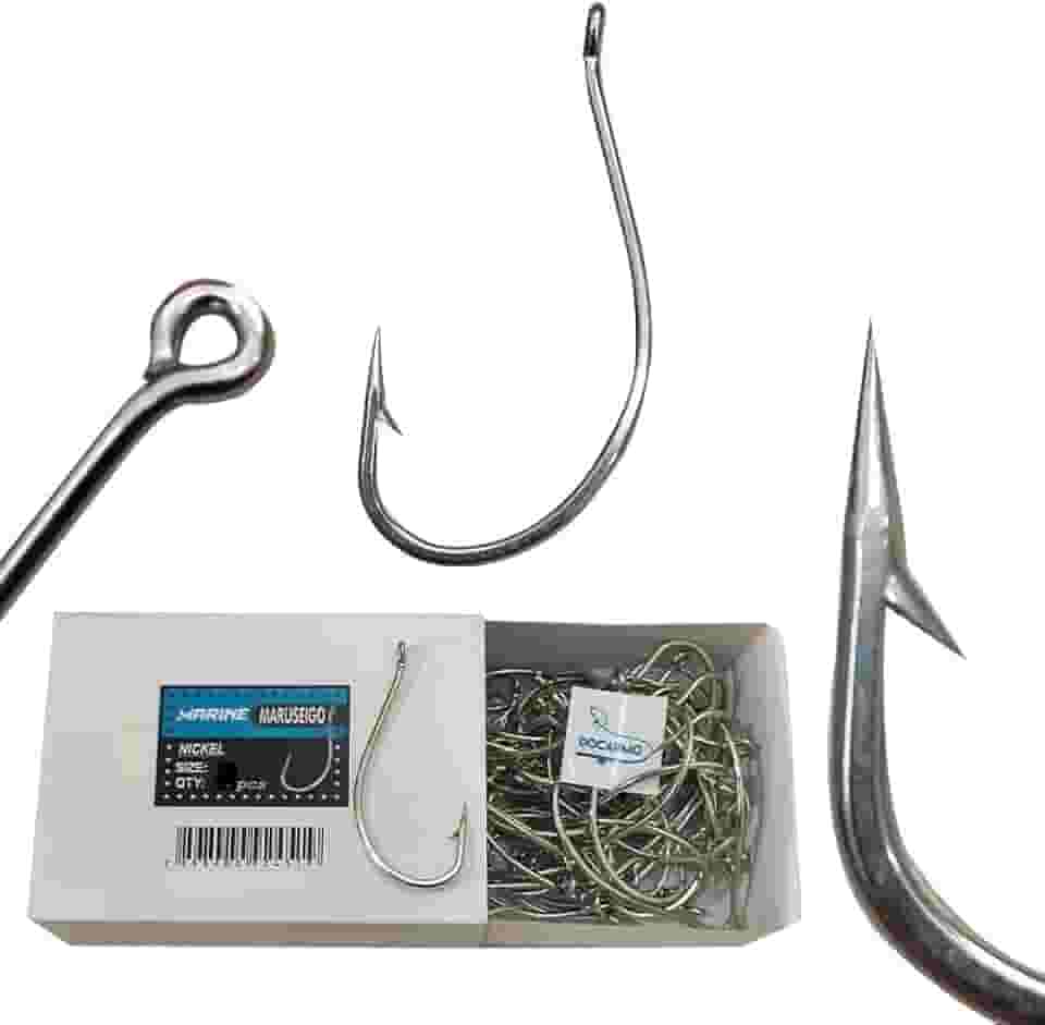 Anzol Maruseigo N°14 Marine Sports Caixa c/ 100 Uni Pequenos