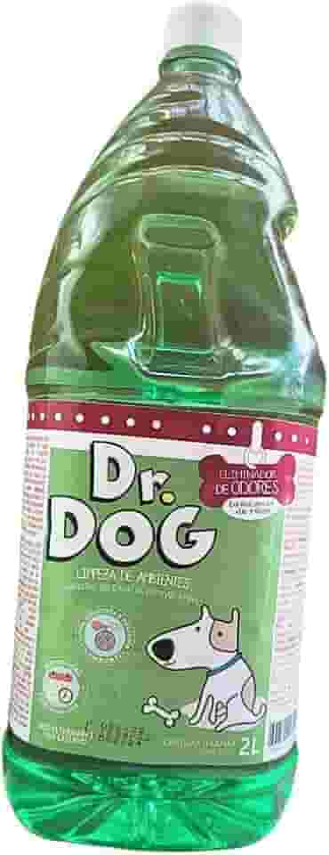 Elimina Odores Pet Dr. Dog Concentrado 2L - Desinfetante Anti Odor Pet - Limpeza Segura e Refrescante para Ambientes com Pets - Versões (Capim Limão Refrescante)