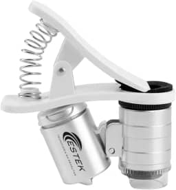 Lupa De Celular Microscópio 60x Bolso Tablet Estek