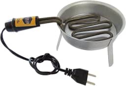 Acendedor Elétrico Zincado Médio Para Carvão de Narguilé 127V