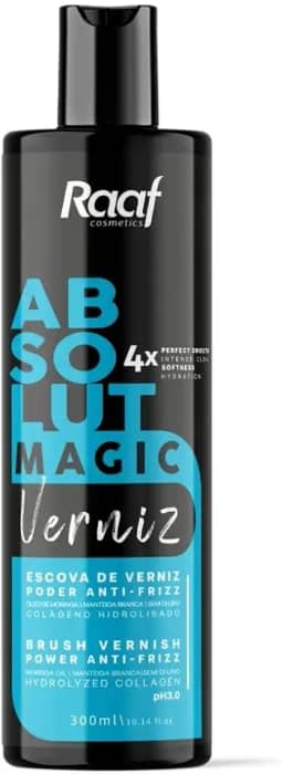 Selante Capilar Progressiva Absolut Magic Verniz Poder Anti-frizz Raaf Cosmetics – 300ml