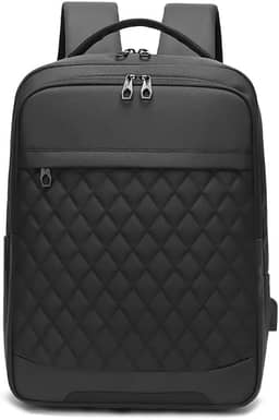 ZAFIN- Mochila Notebook Dell Acer HP Lenovo Macbook Asus Masculina Com Entrada USB Impermeável Resistente e Reforçada 28L