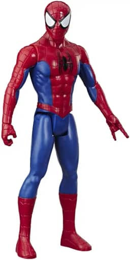 Marvel, Action Figure, Homem-Aranha, Mighty Hero Series - Brinquedo de Herói com 24 cm, Articulado, Vermelho e Azul - A partir de 4 Anos