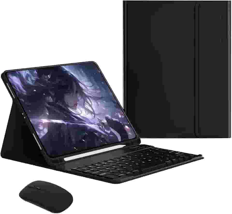 Capa Tablet com Teclado Removível e Mouse Para Samsung S6 Lite 10.4 Polegadas
