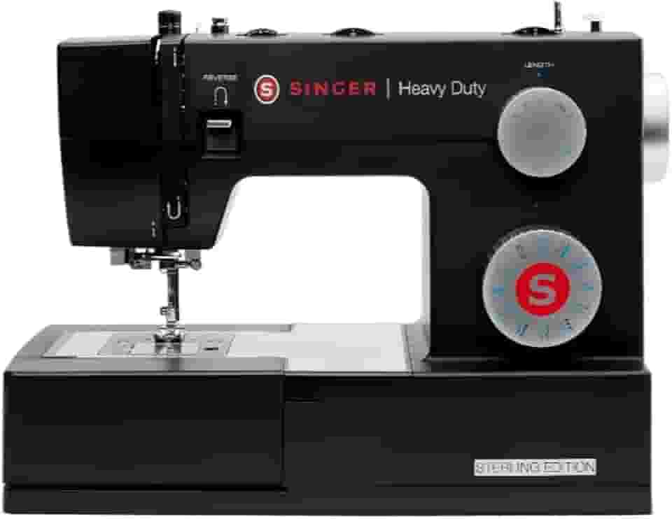 Singer Máquina de Costura HD4423 Sterling 220V | 23 Pontos, Casa de Botão, Braço Livre, Velocidade de até 1.100 Pontos/Min, Iluminação LED | Ideal para Todos os Projetos