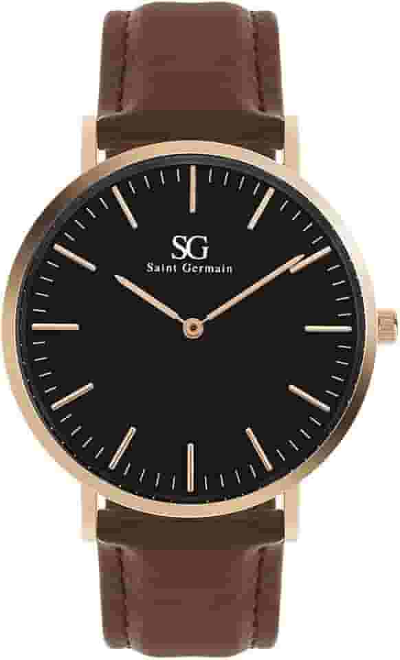 Relógio Saint Germain Bronx Black Rosé Gold 40mm