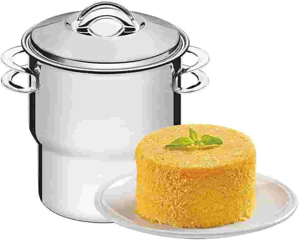 Cuscuzeira, Tramontina, Solar 62519140, Inox, dimetro de 14 cm