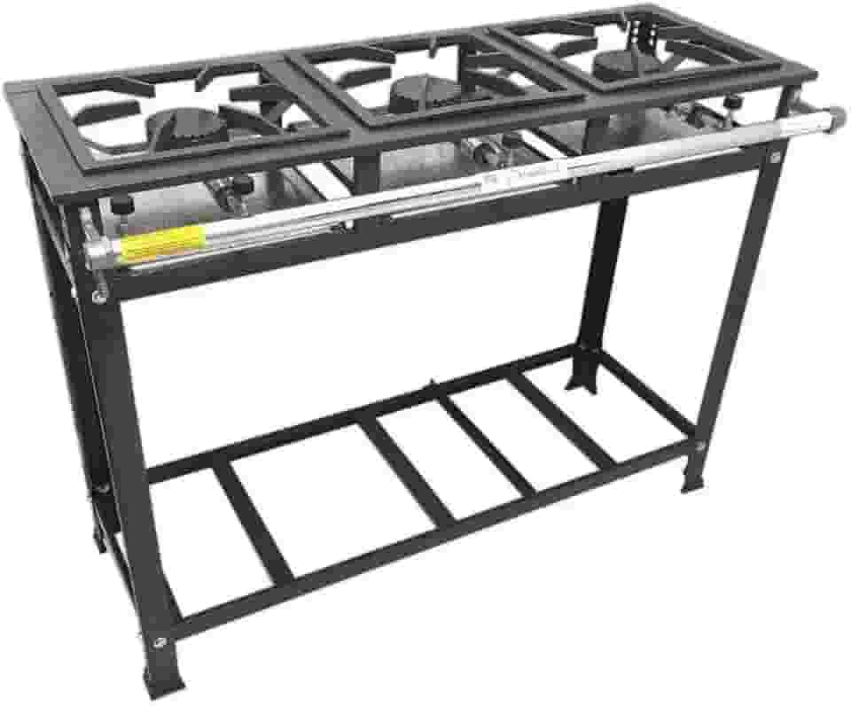 Fogão Industrial 3 Bocas Mr Fogões Alta Pressão 30x30 P5