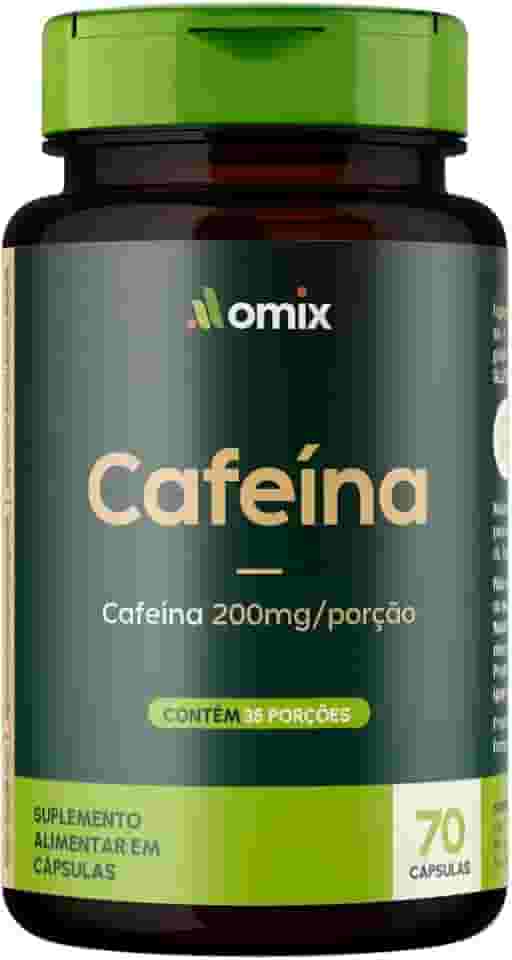 Cafeína - 70 cápsulas - Omix